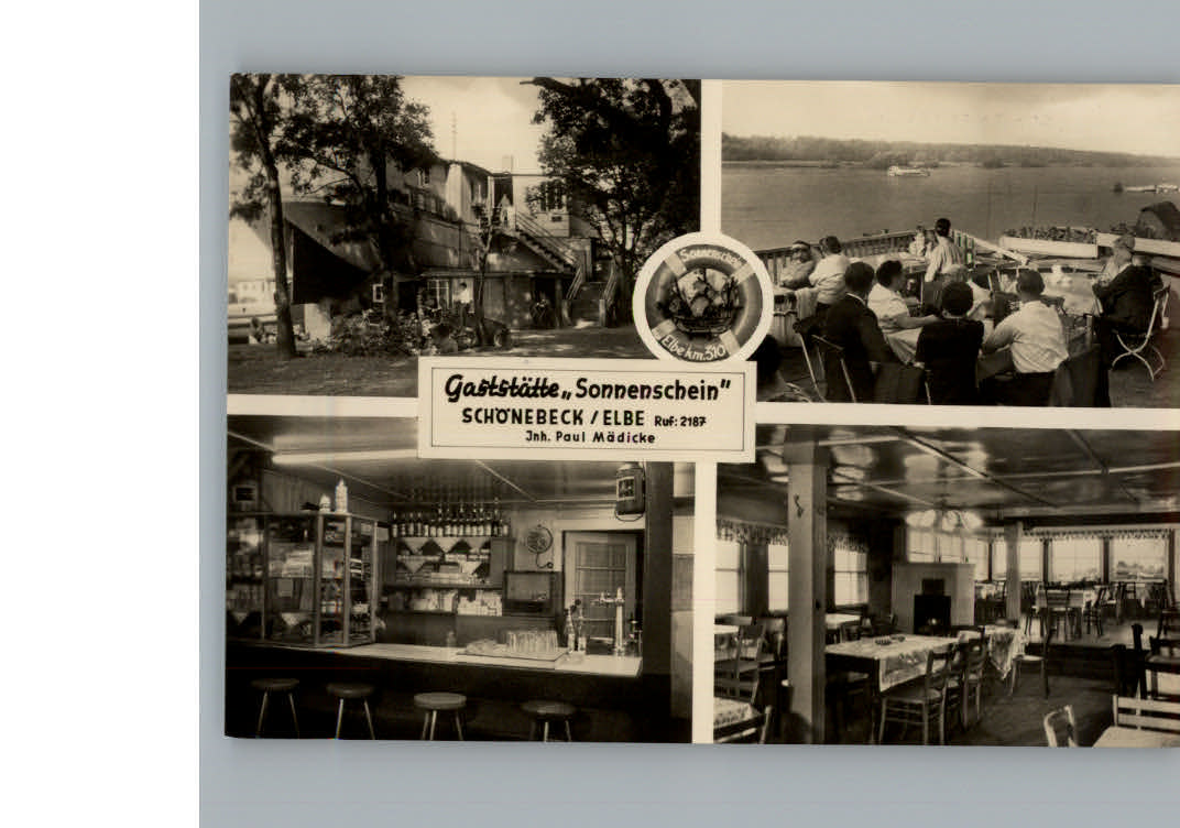 Schoenebeck Elbe Gaststaette Sonnenschein