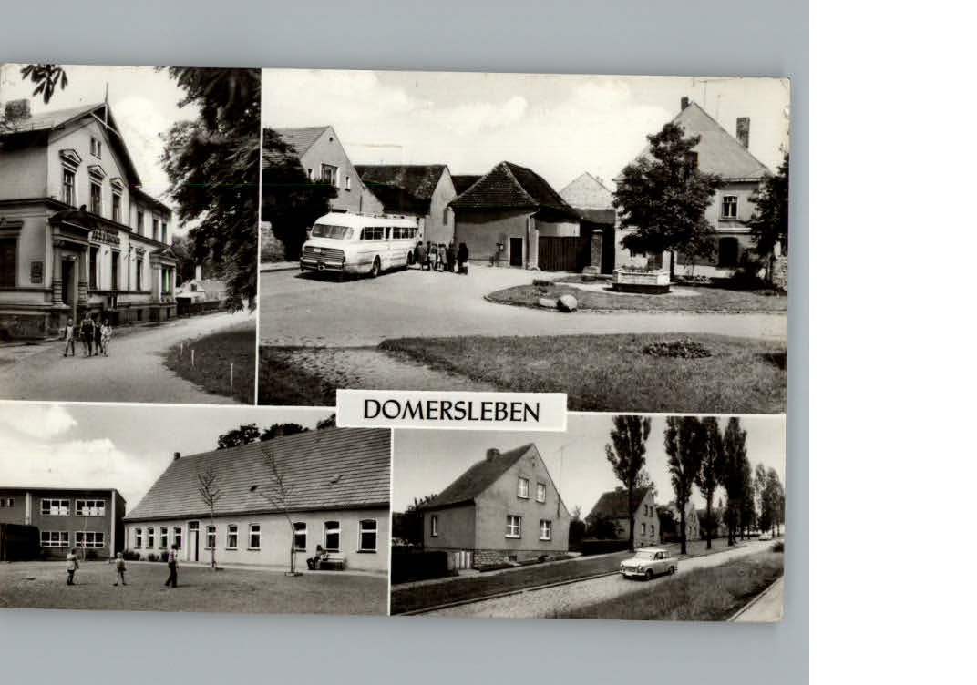 Domersleben Johannes - R - Becher - Strasse