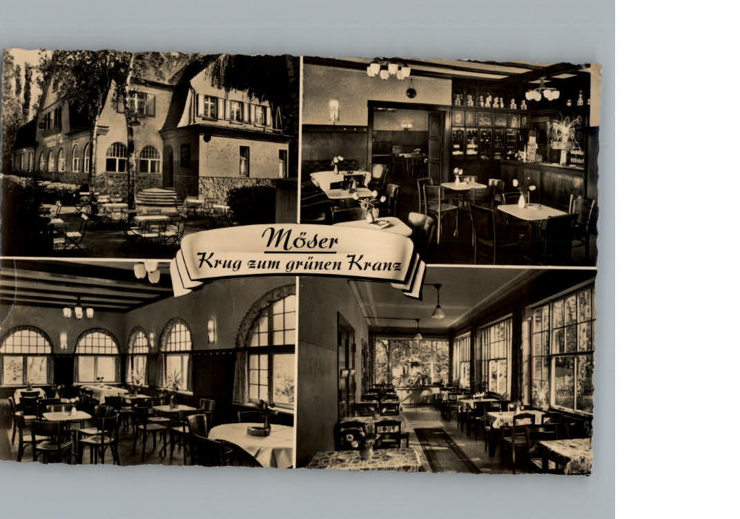 Moeser Gaststaette Krug zum gruenen Kranz