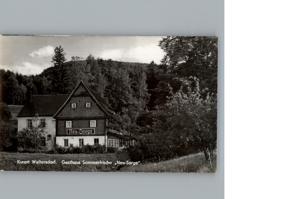 Waltersdorf Zittau Gasthaus Neu Sorge