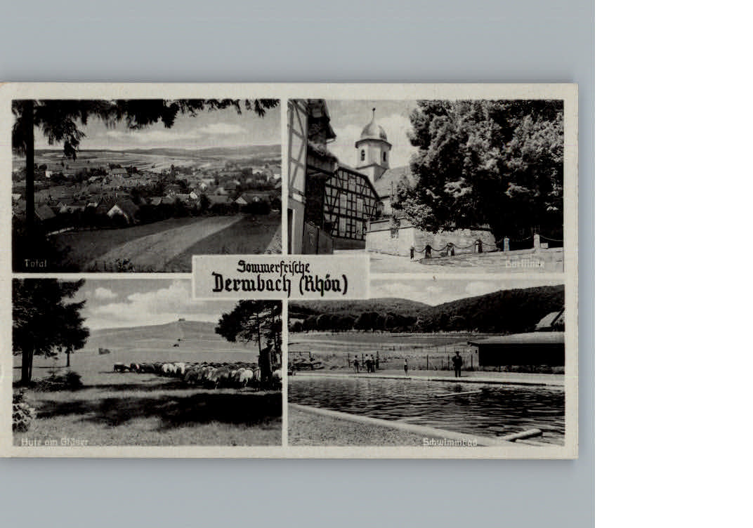 Dermbach Thueringen Rhoen Schwimmbad