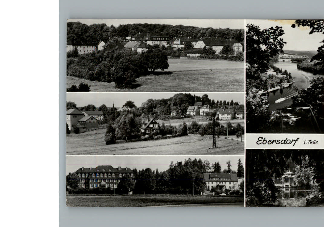 Ebersdorf Thueringen Ortsansichten