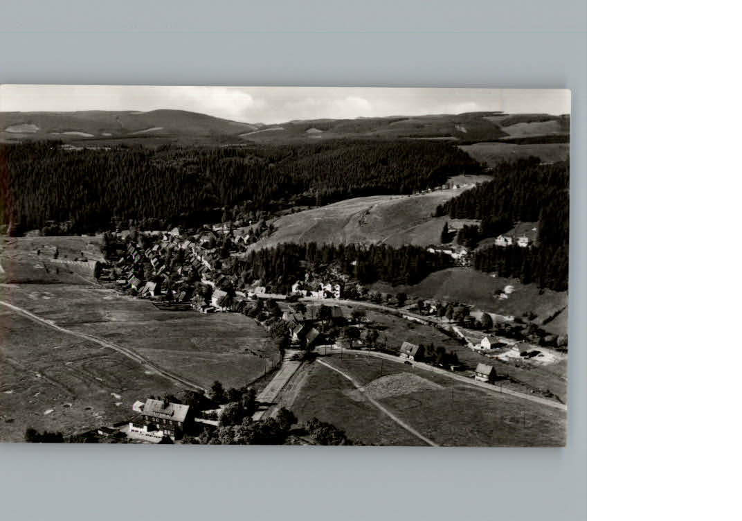 Altenau Harz Fliegeraufnahme