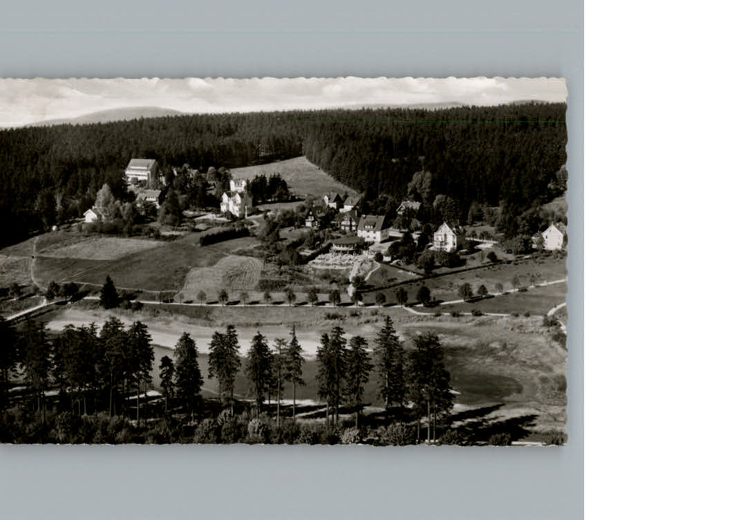 Hahnenklee-Bockswiese Harz Fliegeraufnahme