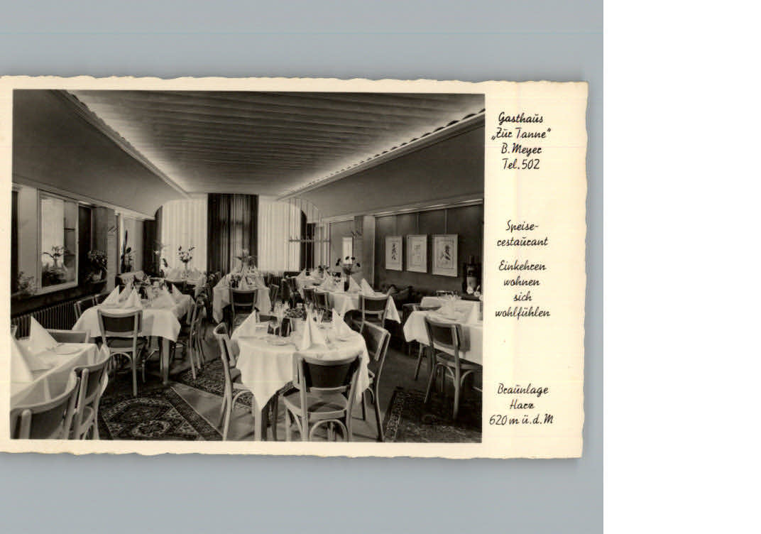 Braunlage Gasthaus Zur Tanne