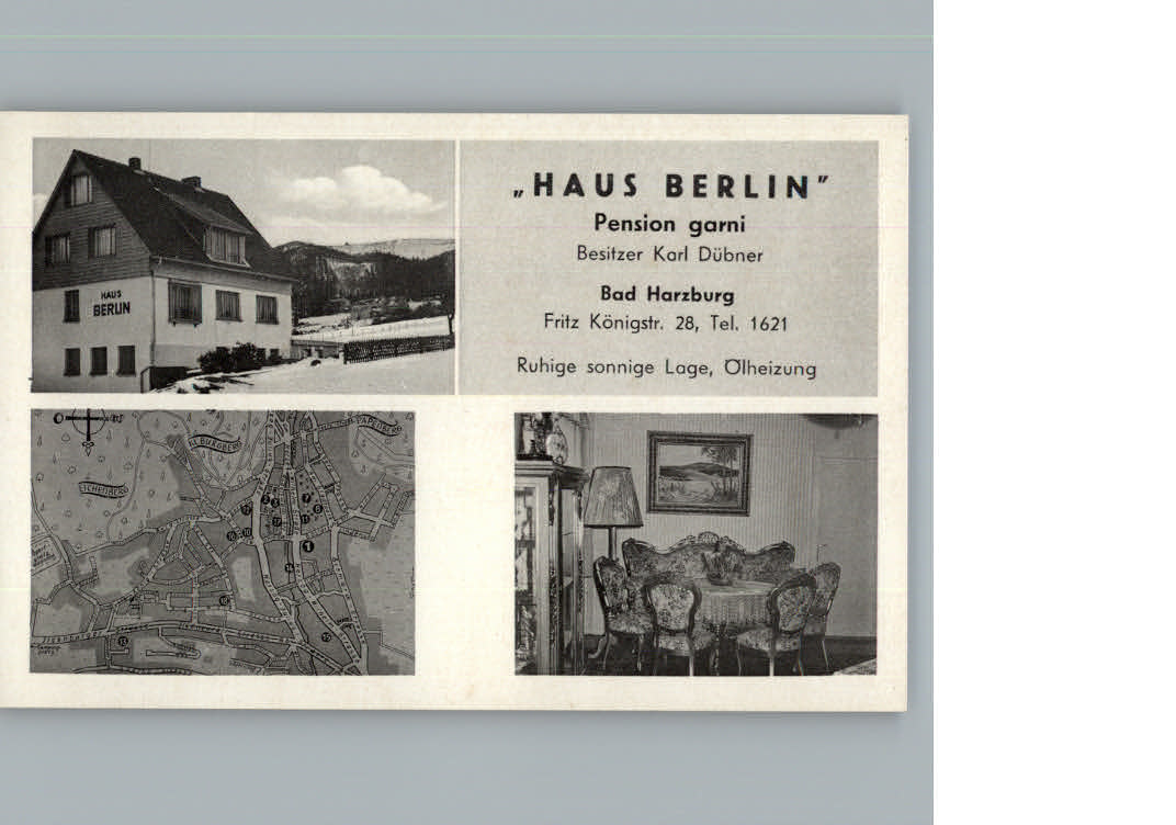Bad Harzburg Pension Haus Berlin