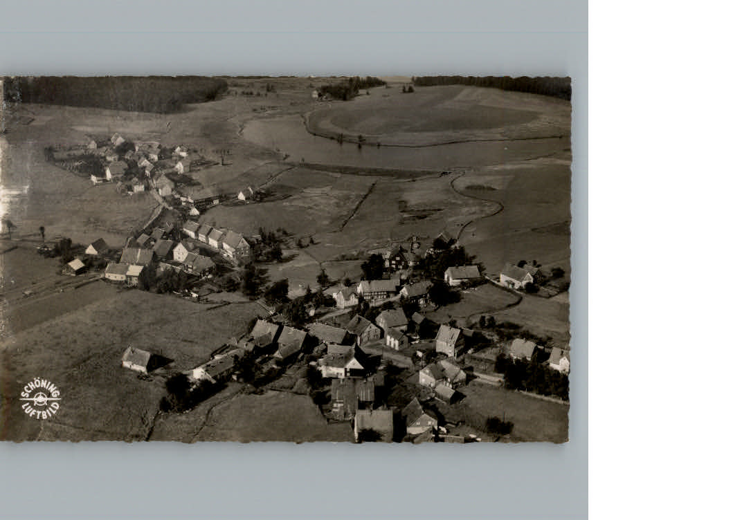 Clausthal-Zellerfeld Fliegeraufnahme