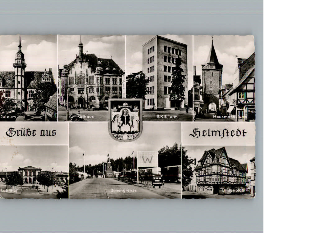 Helmstedt Niedersachsen Bahnhof