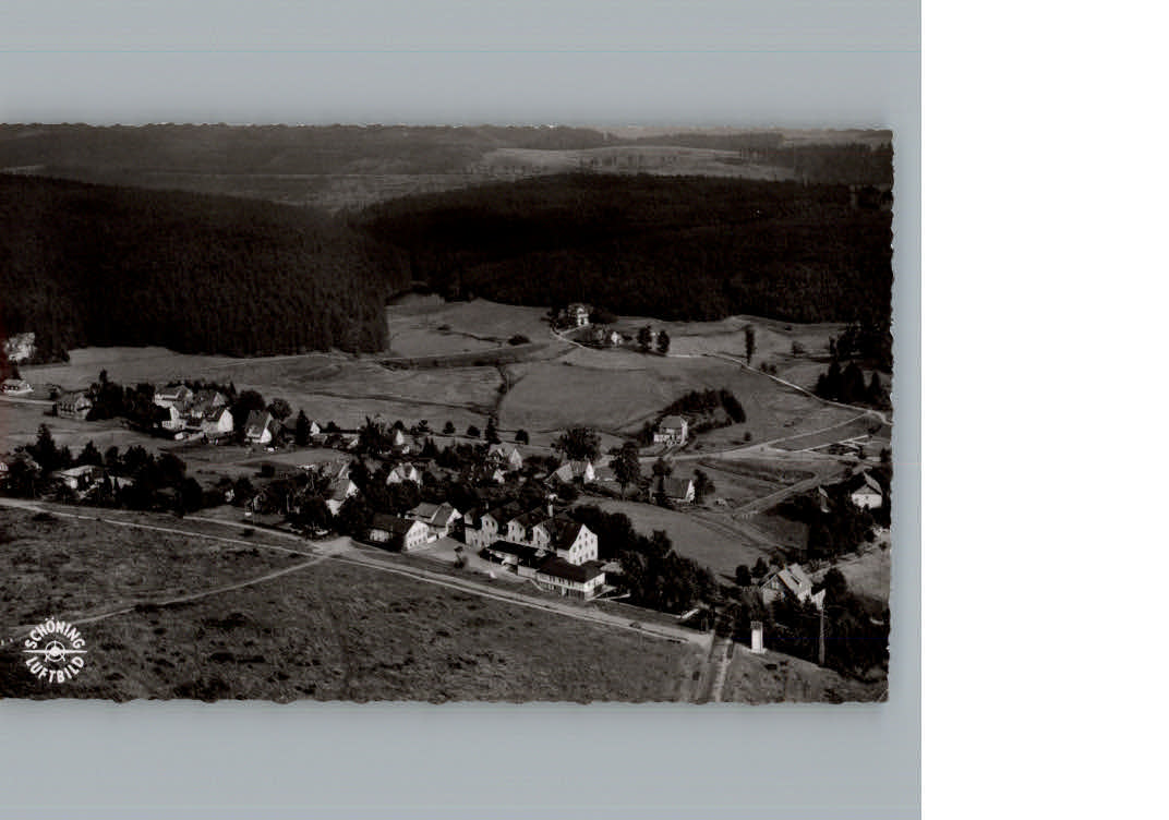 Hahnenklee-Bockswiese Harz Fliegeraufnahme