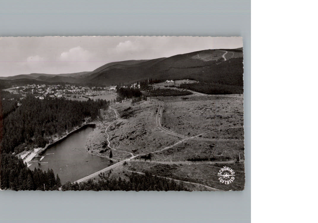 Hahnenklee-Bockswiese Harz Fliegeraufnahme