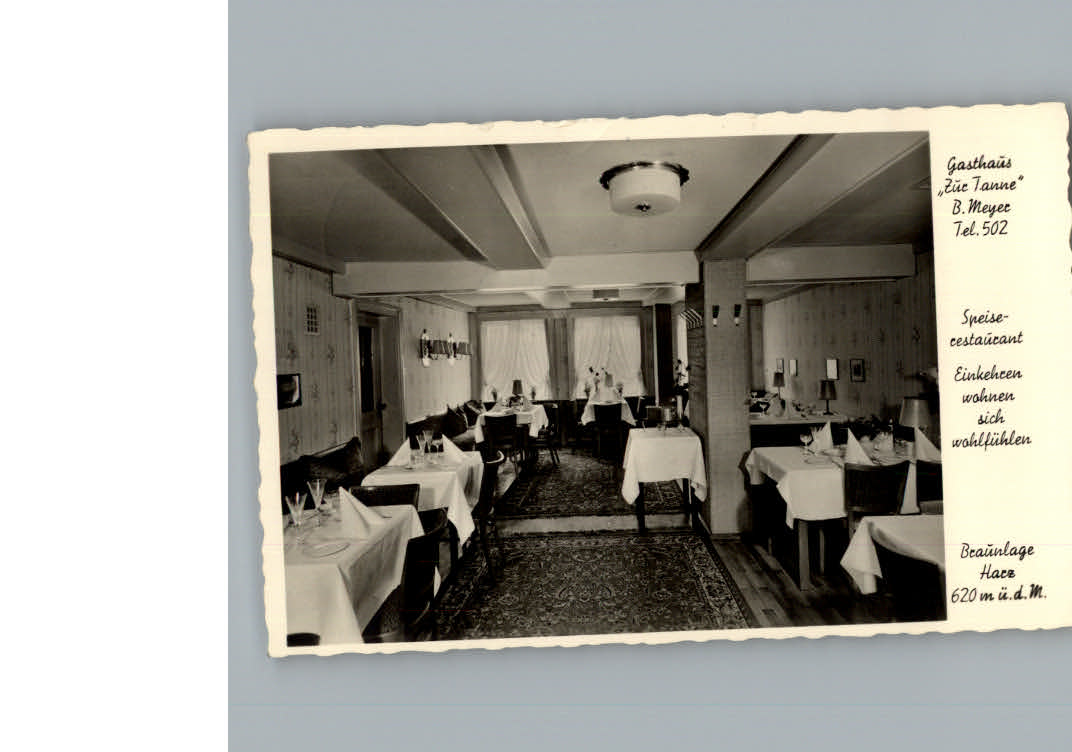 Braunlage Gasthaus Zur Tanne