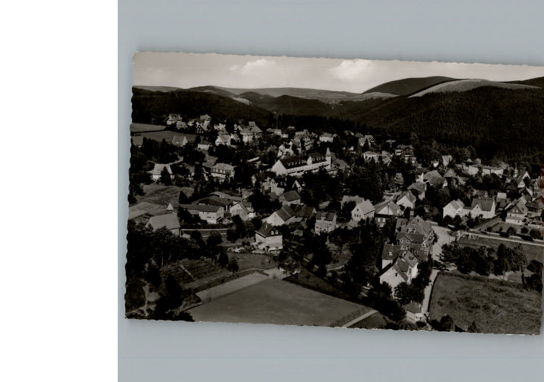 Hahnenklee-Bockswiese Harz Fliegeraufnahme