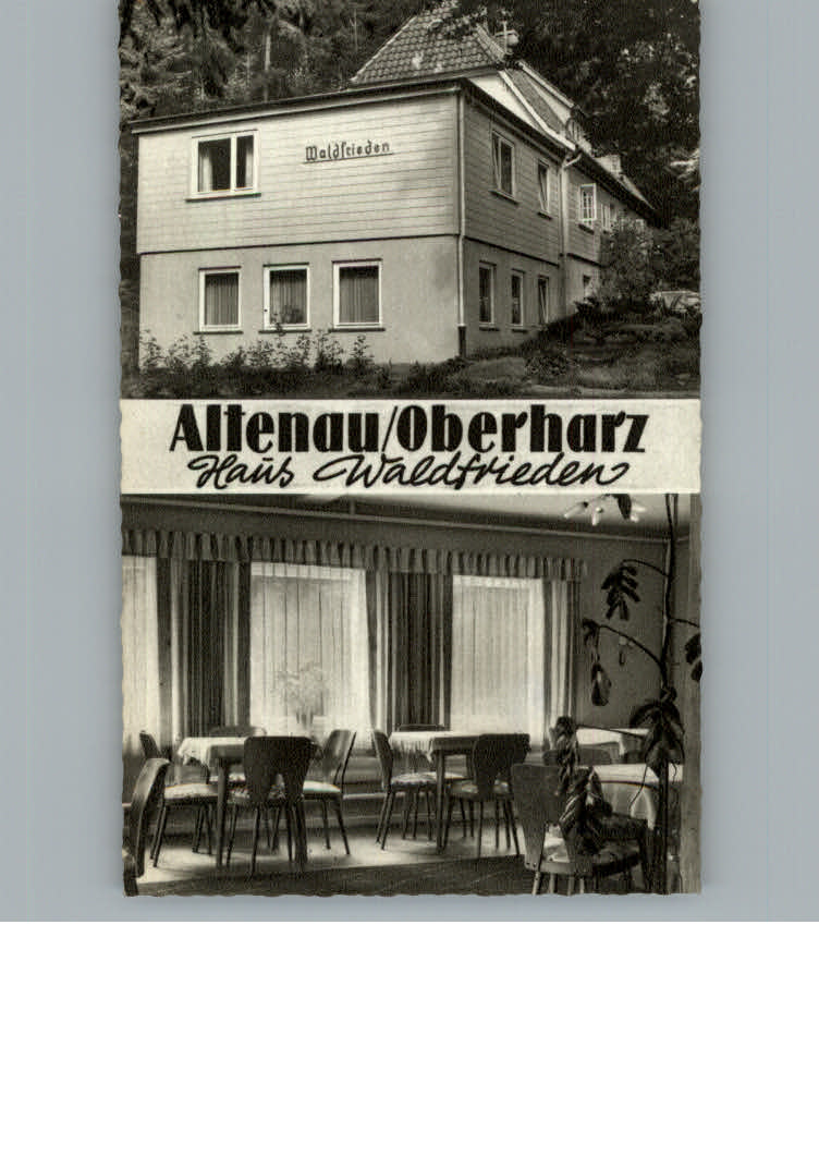 Altenau Harz Pension Haus Waldfrieden