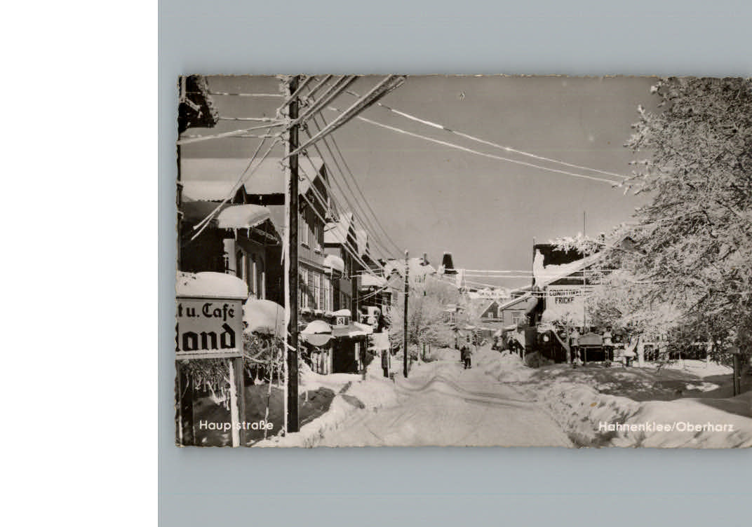 Hahnenklee-Bockswiese Harz Hauptstrasse