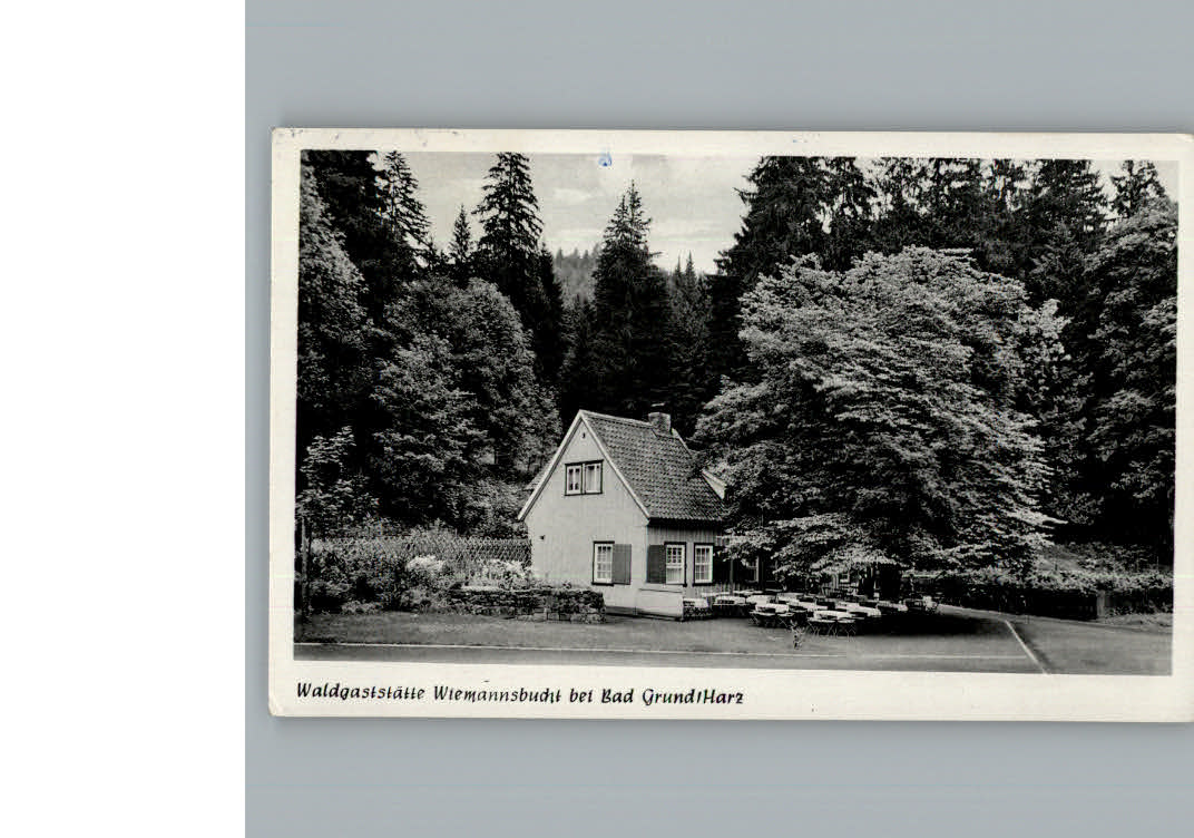 Bad Grund Gaststaette Wiemannsbucht