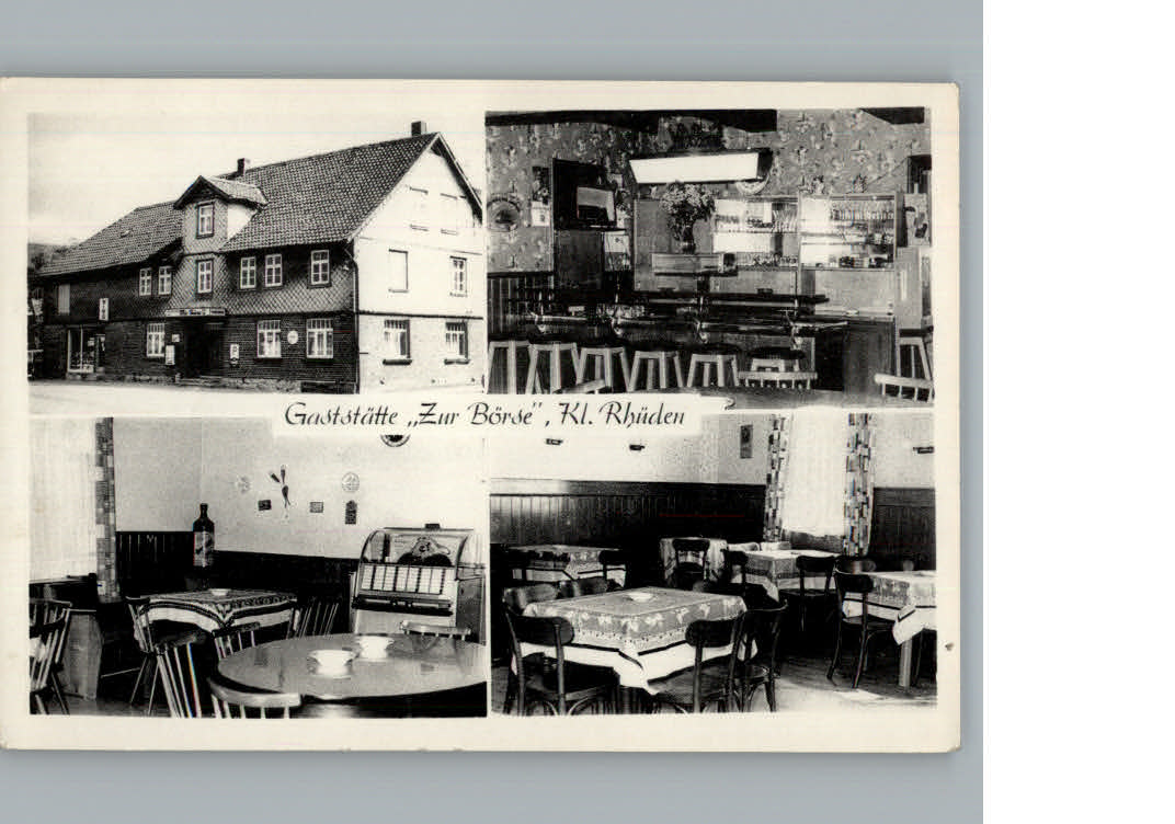 Kleinrhueden Gaststaette Zur Boerse