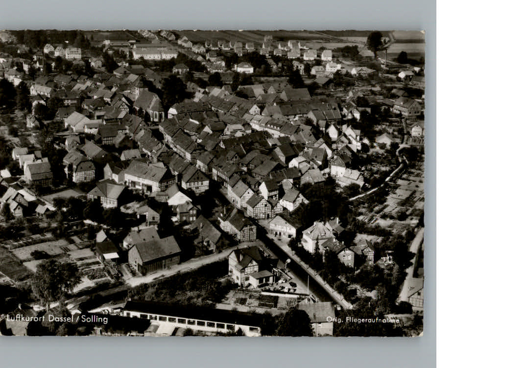 Dassel Solling Fliegeraufnahme