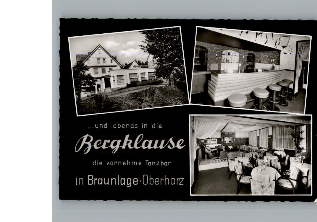 Braunlage Gaststaette Bergklause
