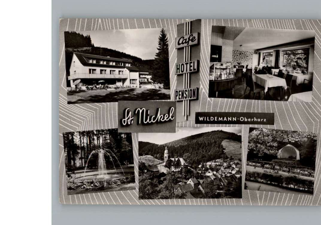 Wildemann Cafe - Hotel - Pension St Nickel