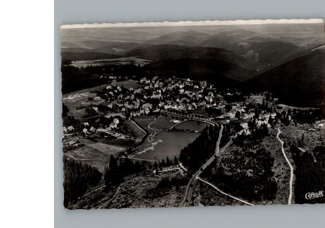 Hahnenklee-Bockswiese Harz Fliegeraufnahme