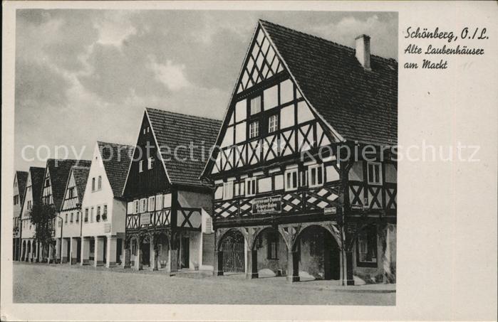 Schoemberg Schwarzwald Laubenhaeuser Markt Fachwerkhaeuser NZ3