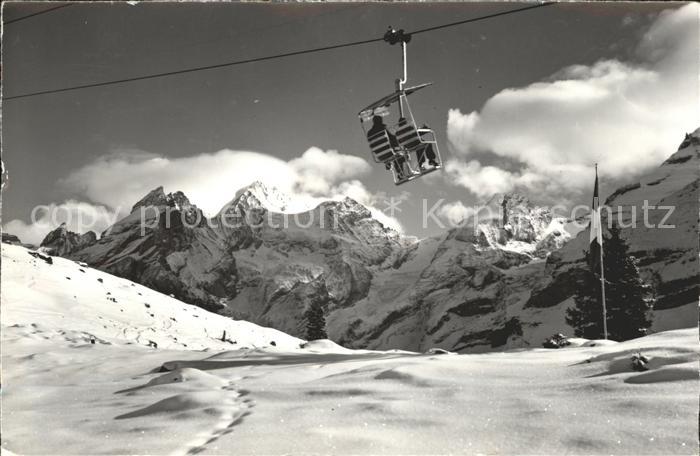Sessellift Kandersteg-Oeschinen Blümlisalp Fründen
