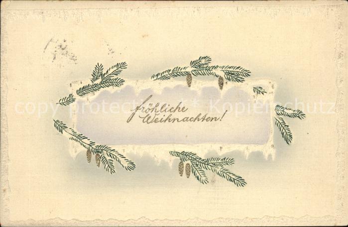 Weihnachten Tannenzweige