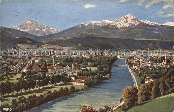 Verlag WIRO Wiedemann Nr. 2259 A Innsbruck von der Weiherburg