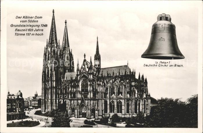 Kirchenglocke Churchbell Cloche Eglise St. Peter Kölner Dom