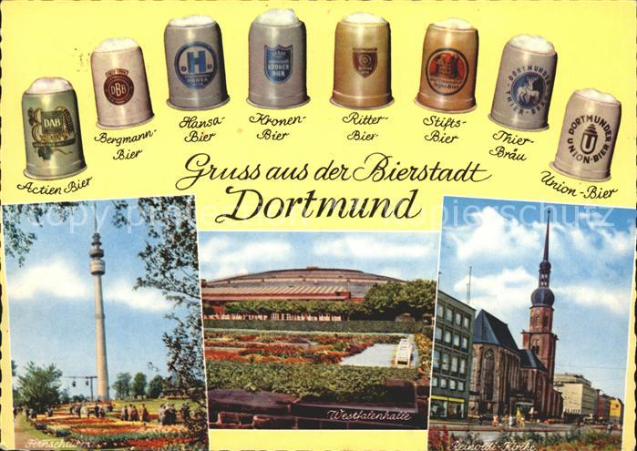 Bier Westfalenhalle Fernsehturm Actien-Bier