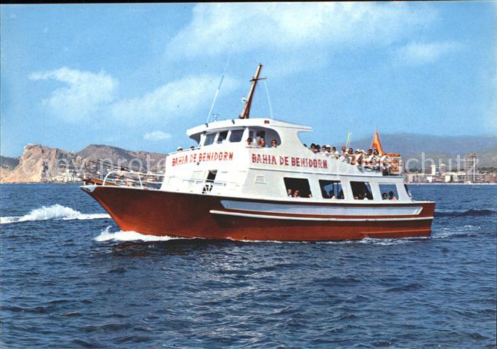 Faehre Ferry Bac Traghetto-- Benidorm Buque Bahia de Benidorm Excurs