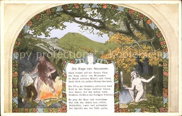 Sagen Maerchen Die Sage von Neuenahr Wandgemälde Kurha