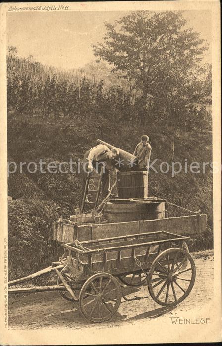 Verlag Elchlepp Nr. 11 Weinlese Wagen