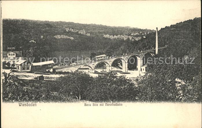 Zahnradbahn Nerothalbahn Beau Site Wiesbaden