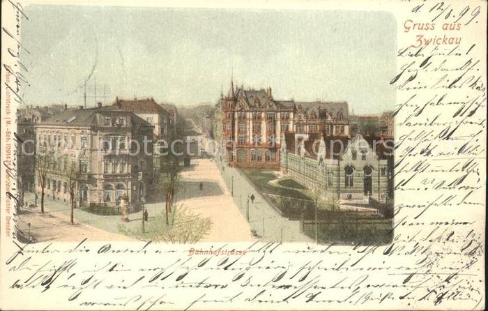 Zwickau Sachsen Bahnhofstrasse