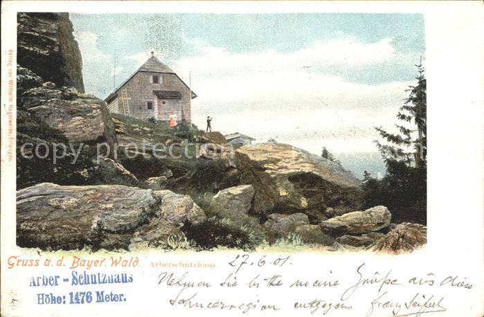 Eisenstein Zelezna Ruda Schutzhütte