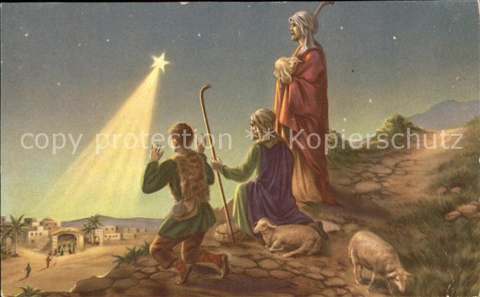 Religion Hirten Schafe Stern