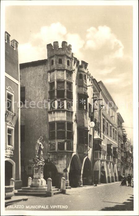 Vipiteno Palazzo Municipale mit Rathaus