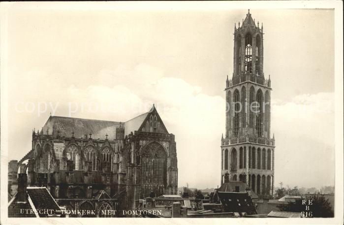 Utrecht Domkerk met Domtoren
