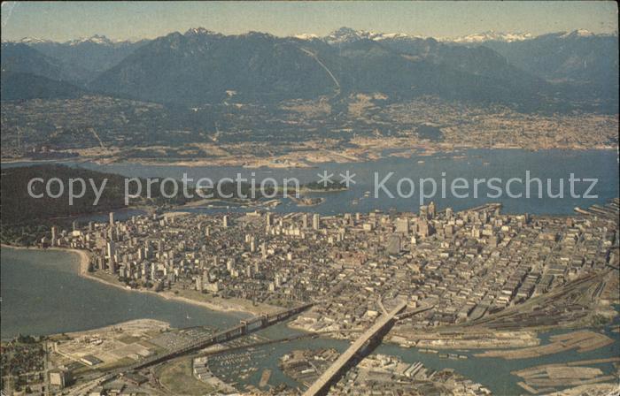 Vancouver British Columbia Luftaufnahme