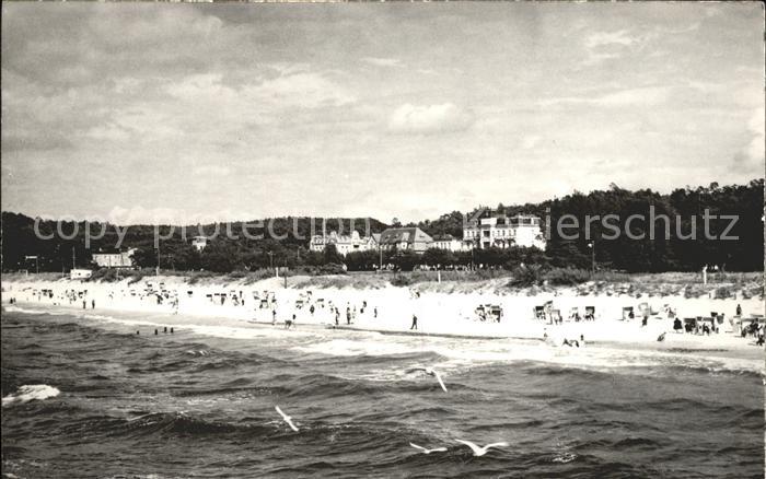 Miedzyzdroje Partie am Strand mit div.Villen