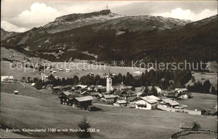 Riezlern Kleinwalsertal Vorarlberg Gesamtansicht