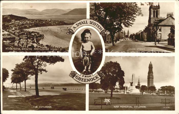 Greenock Pennsylvania War Memorial Union Street Esplanade