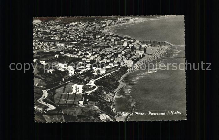 Gabicce Mare Fliegeraufnahme