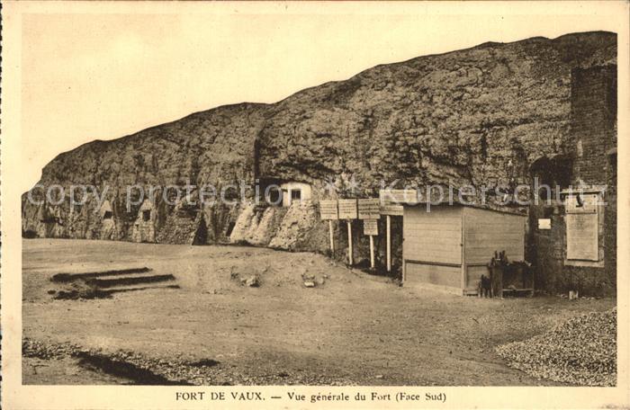 Fort de Vaux Vue generale du Fort