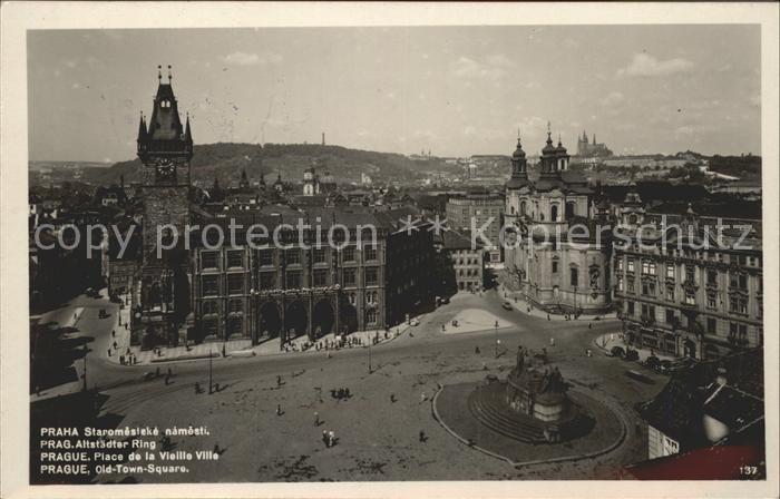 Prag Prahy Prague Fliegeraufnahme Altstaedter Ring NZ3