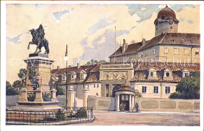 Lazne Podebrady Künstlerkarte Zamek