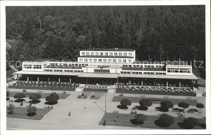 Lazne Luhacovice Fliegeraufnahme Spolecensky düm