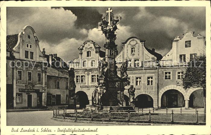 Bad Landeck Dreifaltigkeitsdenkmal