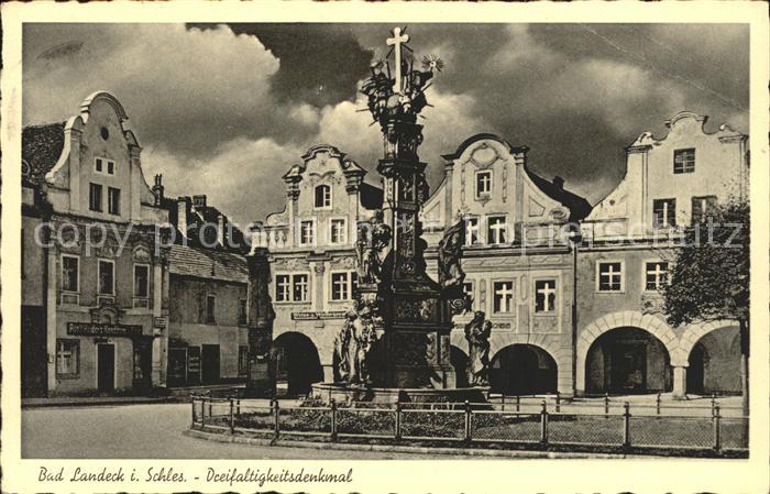 Bad Landeck Dreifaltigkeitsdenkmal